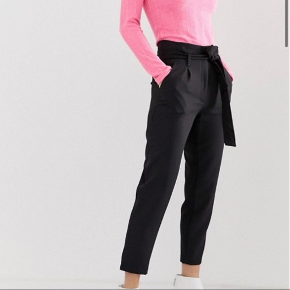 ASOS New Look Petite pants in black